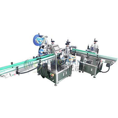 塑料盒多面貼標機-四標頭