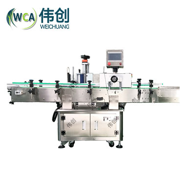 高速吊牌平面貼標(biāo)機(jī)加讀碼器漏檢