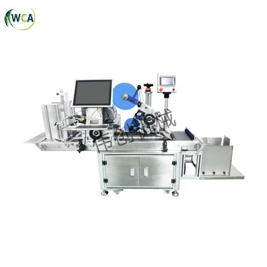 緩存打印平面自動貼標機